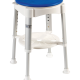 Tabouret de douche pivotant Santorin