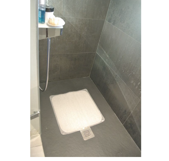 tapis de douche Antigua blanc