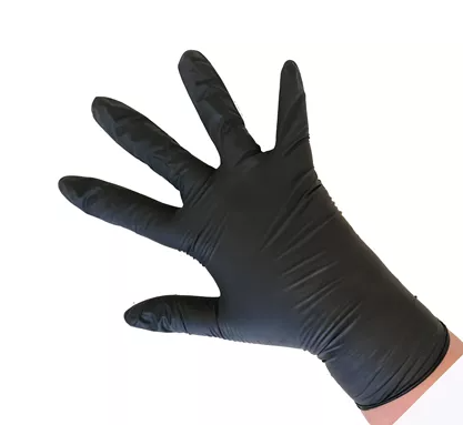 gant nitrile noir non poudré