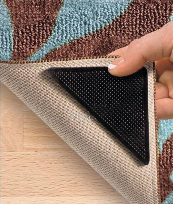 coins de tapis antidérapants
