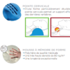 oreiller cervical multiportance