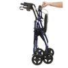 rollator 4 roues aluminium