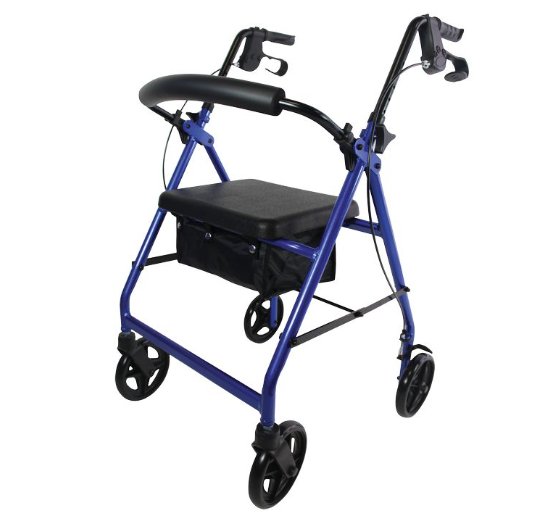 rollator 4 roues aluminium