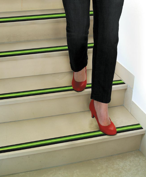 rouleau antidérapant et fluorescent